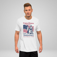 4th of July Tee | USA 250th Anniversary | George Washington 1776-2026
