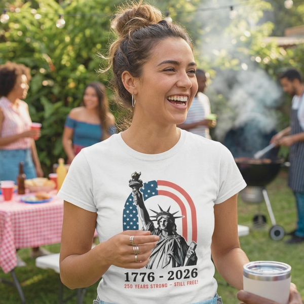Statue of Liberty 1776-2026 T-Shirt